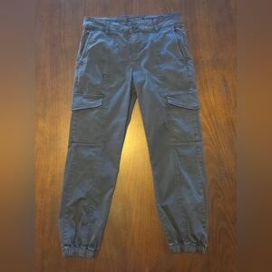 Sanctuary Gray  Rebel Crop Stretch Cargo Joggers‎ Size 26